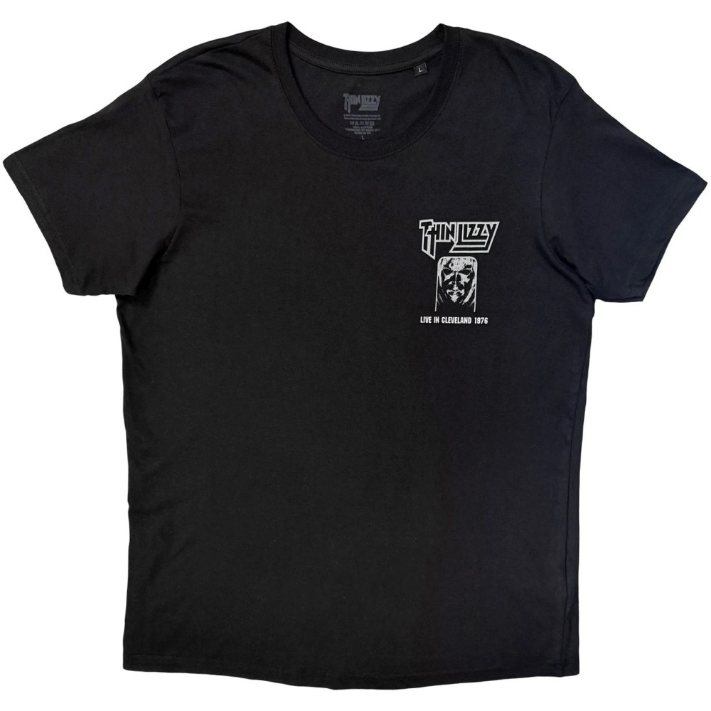 Thin Lizzy - Cleveland '76 Ticket Herren TShirt - Schwarz